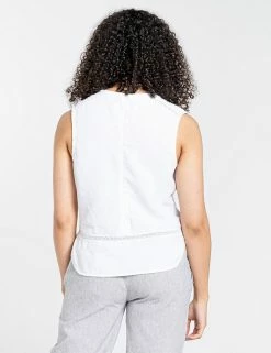 Discount 🎉 Craghoppers Vests Linen Rich Round Neck Sleeveless Vest ✨ -New In Womens Sales 2022 SD 10 T83 4995 Z0 X EC 1