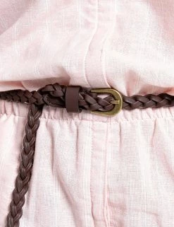 Buy 🤩 Craghoppers 👗 Dresses Linen Blend Striped Belted 👗 Dress 🎁 -New In Womens Sales 2022 SD 10 T83 4997 A4 X EC 6