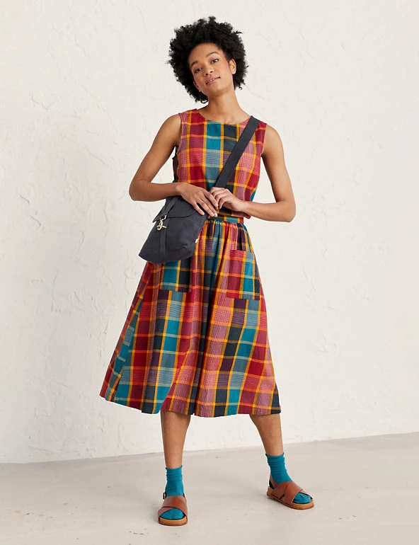 Best Pirce π Seasalt Cornwall π Skirts Organic Cotton Checked Midi A-Line π Skirt π 1 Best Pirce π Seasalt Cornwall π Skirts Organic Cotton Checked Midi A-Line π Skirt π