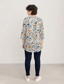Discount 🔥 Seasalt Cornwall Tunics Organic Cotton Printed Tunic ⌛ -New In Womens Sales 2022 SD 10 T83 5052 NB X EC 1