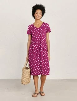 Brand new ⭐ Seasalt Cornwall 👗 Dresses Organic Cotton Polka Dot Waisted 👗 Dress 🔥 -New In Womens Sales 2022 SD 10 T83 5082 D4 X EC 1
