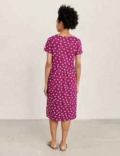 Brand new ⭐ Seasalt Cornwall 👗 Dresses Organic Cotton Polka Dot Waisted 👗 Dress 🔥 -New In Womens Sales 2022 SD 10 T83 5082 D4 X EC 3