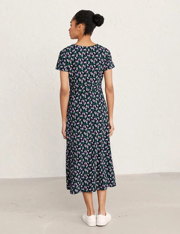 Outlet ๐ฅ Seasalt Cornwall ๐ Dresses Organic Cotton Floral Midi Waisted ๐ Dress ๐คฉ 5 Outlet ๐ฅ Seasalt Cornwall ๐ Dresses Organic Cotton Floral Midi Waisted ๐ Dress ๐คฉ - Image 5