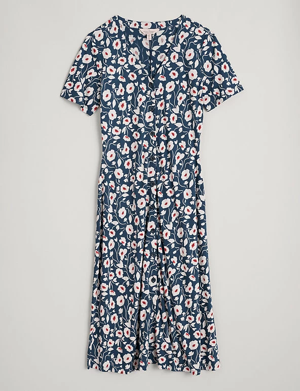 Coupon ๐ Seasalt Cornwall ๐ Dresses Cotton Rich Floral Midi Waisted ๐ Dress ๐ 2 Coupon ๐ Seasalt Cornwall ๐ Dresses Cotton Rich Floral Midi Waisted ๐ Dress ๐ - Image 2