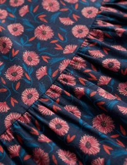 Best Pirce ⭐ Seasalt Cornwall 👗 Dresses Jersey Floral Midi Tiered Waisted 👗 Dress 🎁 -New In Womens Sales 2022 SD 10 T83 5088 F4 X EC 2