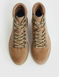 Promo ⌛ White Stuff Suede Hiker Lace Up Flat Ankle 🥾 Boots 💯 -New In Womens Sales 2022 SD 10 T83 5160 NZ X EC 1