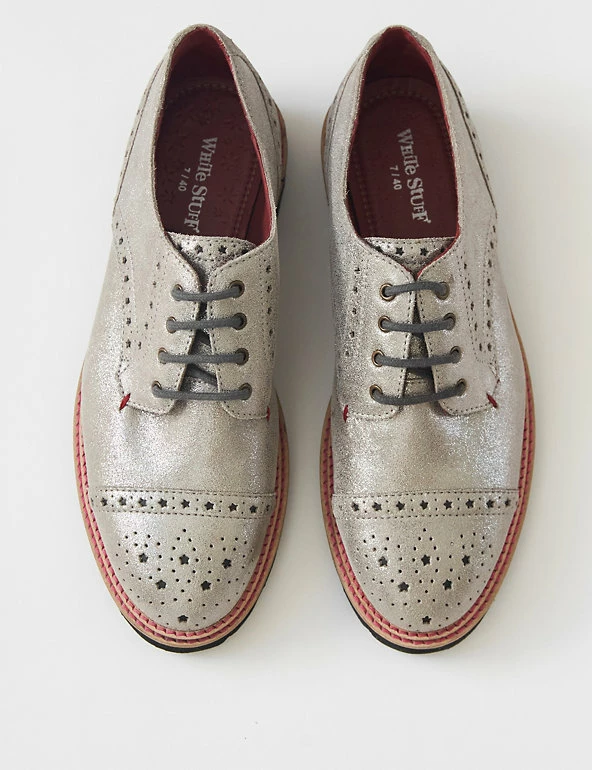 Budget β¨ White Stuff π Shoes Leather Lace Up Flat Brogues π₯ 4 Budget β¨ White Stuff π Shoes Leather Lace Up Flat Brogues π₯ - Image 4