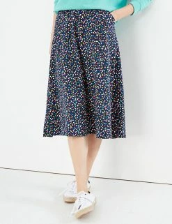 Budget ✨ Joules 👗 Skirts Jersey Polka Dot Midi A-Line 👗 Skirt ❤️