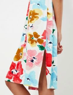 Best Sale 👏 Joules 👗 Dresses Jersey Floral Sleeveless Beach Cover Up 🔥 -New In Womens Sales 2022 SD 10 T83 5176 Z4 X EC 2
