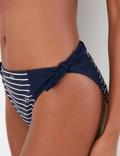 Cheap 🥰 Joules 👙 Bikinis Striped Tie Side Hipster 👙 Bikini Bottoms 🎁 -New In Womens Sales 2022 SD 10 T83 5187 Z4 X EC 4