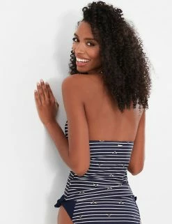 Budget 🛒 Joules 👙 Bikinis Striped Halterneck Tankini Top ❤️ -New In Womens Sales 2022 SD 10 T83 5190 Z4 X EC 1