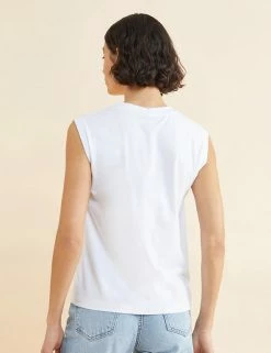 Best Pirce 💯 Albaray Women Pure Cotton Tank Top 😍 -New In Womens Sales 2022 SD 10 T83 5573 Z0 X EC 1