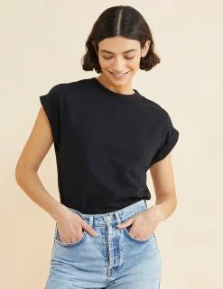 Discount 🛒 Albaray Women Pure Cotton Round Neck T-Shirt 😍