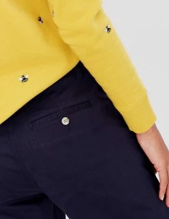 Budget 🎉 Joules Trousers Cotton Rich Slim Fit Chinos 😀 -New In Womens Sales 2022 SD 10 T83 5628 F0 X EC 4