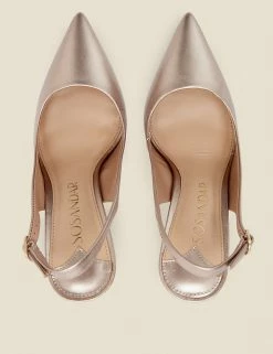 Cheap ❤️ SOSANDAR Suede Stiletto Heel Slingback 👟 Shoes ⌛ -New In Womens Sales 2022 SD 10 T83 5766 CH X EC 1