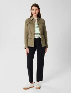 Buy ๐ HOBBS ๐งฅ Coats & Jackets Cotton Rich Utility Jacket ๐ฅ