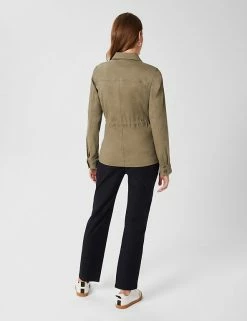 Buy 😍 HOBBS 🧥 Coats & Jackets Cotton Rich Utility Jacket 🔥 -New In Womens Sales 2022 SD 10 T83 5775 KH X EC 1