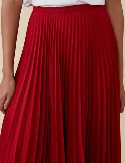 Flash Sale 🎁 Finery London 👗 Skirts Pleated Midi 👗 Skirt ⌛ -New In Womens Sales 2022 SD 10 T83 5863 B0 X EC 2