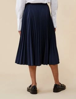 Flash Sale 🎁 Finery London 👗 Skirts Pleated Midi 👗 Skirt ⌛ -New In Womens Sales 2022 SD 10 T83 5863 F0 X EC 3