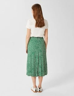 Top 10 🛒 HOBBS 👗 Skirts Floral Pleated Midaxi Slip 👗 Skirt ❤️ -New In Womens Sales 2022 SD 10 T83 5865 J4 X EC 2
