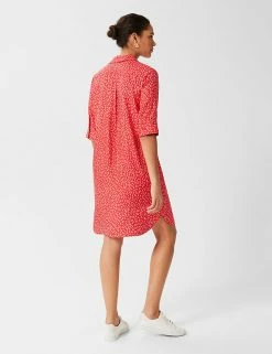 Top 10 🎁 HOBBS 👗 Dresses Printed Knee Length 👚 Shirt 👗 Dress ✔️ -New In Womens Sales 2022 SD 10 T83 5886 A4 X EC 3