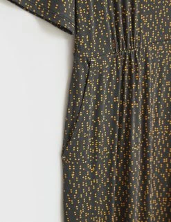 Best deal 💯 White Stuff 👗 Dresses Jersey Spot Print Knee Length Shift 👗 Dress 🔔 -New In Womens Sales 2022 SD 10 T83 6171 T4 X EC 4