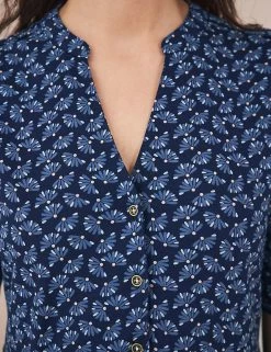 Top 10 🔥 White Stuff 👗 Dresses Organic Cotton Blend Midi Waisted 👗 Dress ⭐ -New In Womens Sales 2022 SD 10 T83 6174 F4 X EC 1