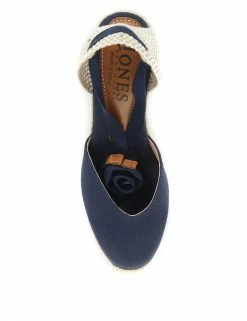 New 👏 Jones Bootmaker 🩴 Sandals Canvas Ankle Strap Wedge Espadrilles 🥰 7 New 👏 Jones Bootmaker 🩴 Sandals Canvas Ankle Strap Wedge Espadrilles 🥰 -New In Womens Sales 2022 SD 10 T83 6345 F4 X EC 1