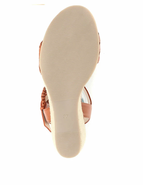 Brand new 😍 Jones Bootmaker 🩴 Sandals Leather Buckle Woven Wedge Espadrilles 👍 10 Brand new 😍 Jones Bootmaker 🩴 Sandals Leather Buckle Woven Wedge Espadrilles 👍 - Image 10