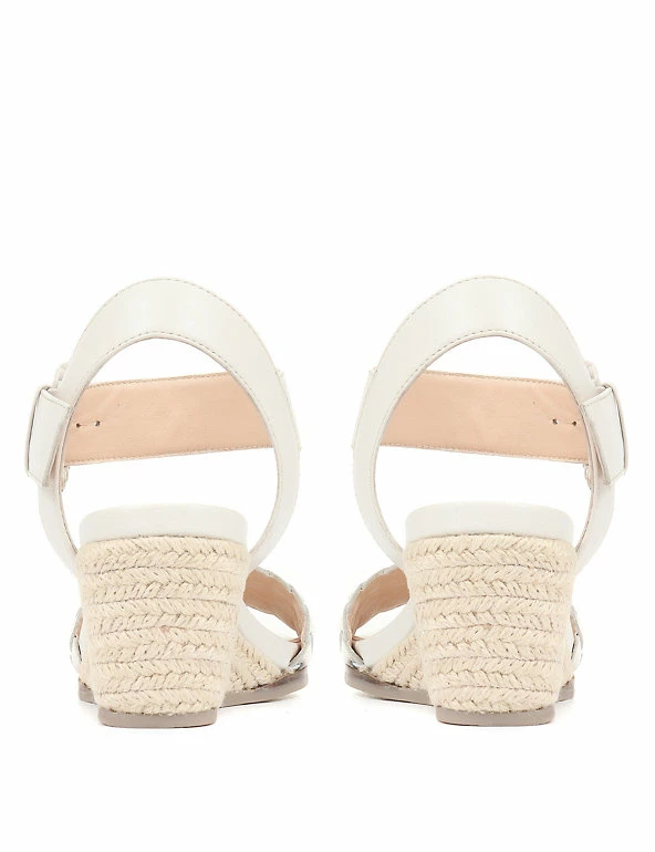 Brand new 😍 Jones Bootmaker 🩴 Sandals Leather Buckle Woven Wedge Espadrilles 👍 14 Brand new 😍 Jones Bootmaker 🩴 Sandals Leather Buckle Woven Wedge Espadrilles 👍 - Image 14