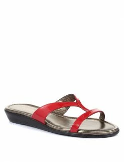 Flash Sale ⌛ Jones Bootmaker Leather Patent Strappy Flat 🩴 Sandals 🌟 -New In Womens Sales 2022 SD 10 T83 6382 B4 X EC 90