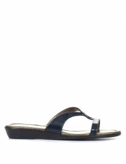 Flash Sale ⌛ Jones Bootmaker Leather Patent Strappy Flat 🩴 Sandals 🌟 -New In Womens Sales 2022 SD 10 T83 6382 F4 X EC 0
