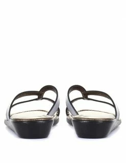 Flash Sale ⌛ Jones Bootmaker Leather Patent Strappy Flat 🩴 Sandals 🌟 -New In Womens Sales 2022 SD 10 T83 6382 F4 X EC 2