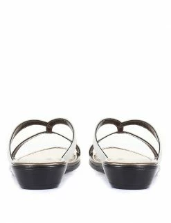Flash Sale ⌛ Jones Bootmaker Leather Patent Strappy Flat 🩴 Sandals 🌟 -New In Womens Sales 2022 SD 10 T83 6382 XX X EC 2