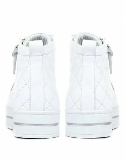 Hot Sale 🛒 Jones Bootmaker Leather Lace Up High Top Trainers 🔥 -New In Womens Sales 2022 SD 10 T83 6393 Z0 X EC 2