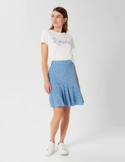 Deals 👍 HOBBS 👗 Skirts Polka Dot Mini Slip 👗 Skirt 😀