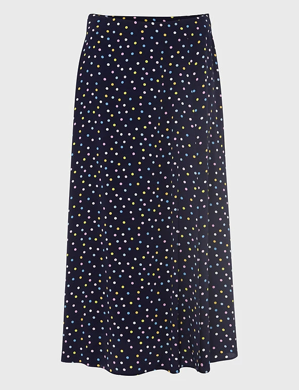 Best Pirce 🌟 HOBBS 👗 Skirts Polka Dot Midi Slip 👗 Skirt 🌟 2 Best Pirce 🌟 HOBBS 👗 Skirts Polka Dot Midi Slip 👗 Skirt 🌟 - Image 2
