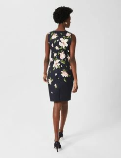 Promo 😉 HOBBS 👗 Dresses Floral Sleeveless Knee Length Bodycon 👗 Dress 🥰 -New In Womens Sales 2022 SD 10 T83 6910 F4 X EC 3