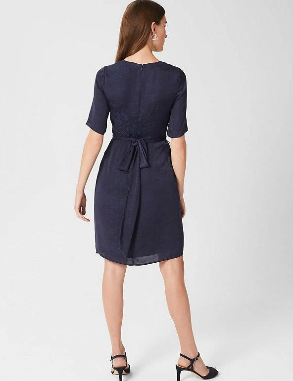 Outlet π HOBBS π Dresses Jacquard Knee Length Waisted π Dress βοΈ 4 Outlet π HOBBS π Dresses Jacquard Knee Length Waisted π Dress βοΈ - Image 4