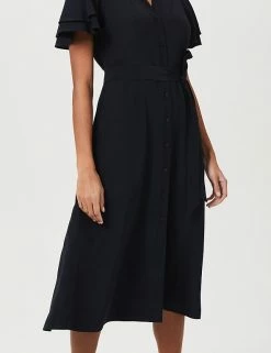 Best Pirce 🤩 HOBBS 👗 Dresses Short Sleeve V-Neck Midi 👕 Shirt 👗 Dress 😍 8 Best Pirce 🤩 HOBBS 👗 Dresses Short Sleeve V-Neck Midi 👕 Shirt 👗 Dress 😍 -New In Womens Sales 2022 SD 10 T83 6921 F0 X EC 2