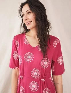 Deals ⌛ White Stuff 👗 Dresses Printed Crew Neck Knee Length Shift 👗 Dress ⭐ -New In Womens Sales 2022 SD 10 T83 6961 B4 X EC 1