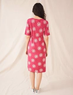 Deals ⌛ White Stuff 👗 Dresses Printed Crew Neck Knee Length Shift 👗 Dress ⭐ -New In Womens Sales 2022 SD 10 T83 6961 B4 X EC 2