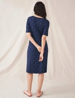 Deals ⌛ White Stuff 👗 Dresses Printed Crew Neck Knee Length Shift 👗 Dress ⭐ -New In Womens Sales 2022 SD 10 T83 6961 F4 X EC 2