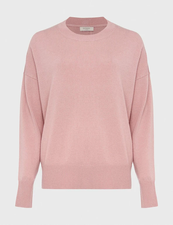 Budget ✨ HOBBS Jumpers Merino Wool Blend Jumper With Cashmere 😀 2 Budget ✨ HOBBS Jumpers Merino Wool Blend Jumper With Cashmere 😀 - Image 2