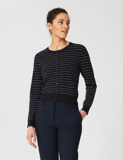 Cheapest ✨ HOBBS Cardigans Striped Button Front Cardigan ✨