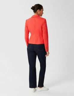 Cheap 🛒 HOBBS 🧥 Coats & Jackets Cotton Rich Short Jacket 🔥 -New In Womens Sales 2022 SD 10 T83 7090 CJ X EC 1