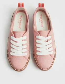 Coupon 🤩 White Stuff Trainers Canvas Slip On Pumps 🎁 -New In Womens Sales 2022 SD 10 T83 7937 A4 X EC 1