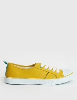 New ✨ White Stuff Trainers Canvas Slip On Flat Pumps 😍