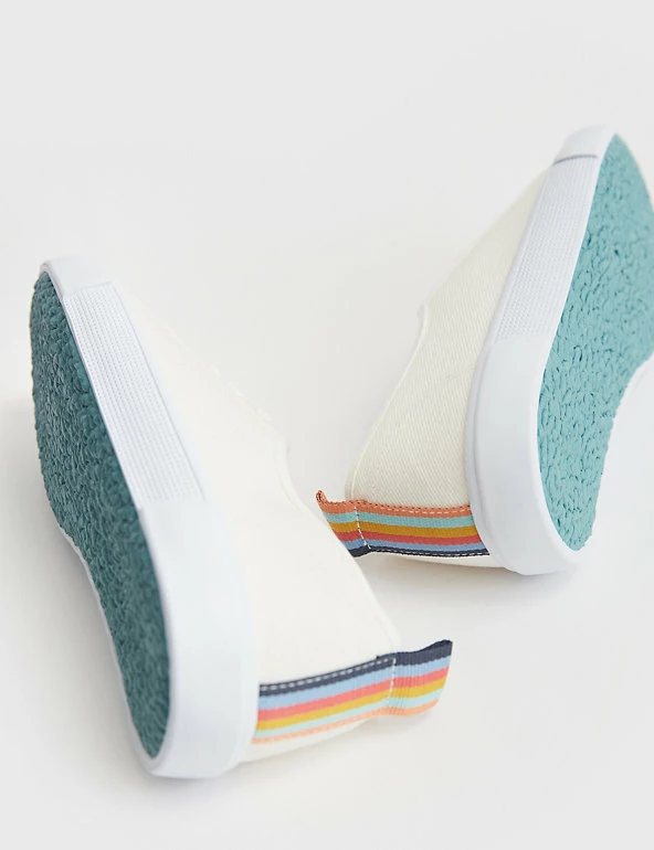 Best Pirce 🌟 White Stuff Trainers Canvas Slip On Flat Pumps ⭐ 4 Best Pirce 🌟 White Stuff Trainers Canvas Slip On Flat Pumps ⭐ - Image 4