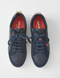 Top 10 🎁 White Stuff Leather Lace Up Trainers 💯 -New In Womens Sales 2022 SD 10 T83 9572 F4 X EC 1